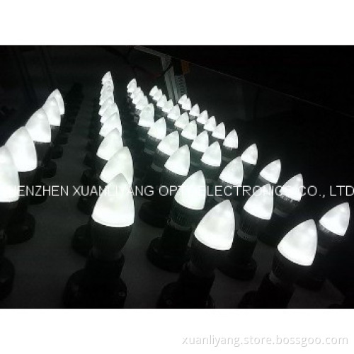 LED candle bulb 3W E14  high lumen